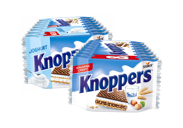 Storck Knoppers, versch. Sorten