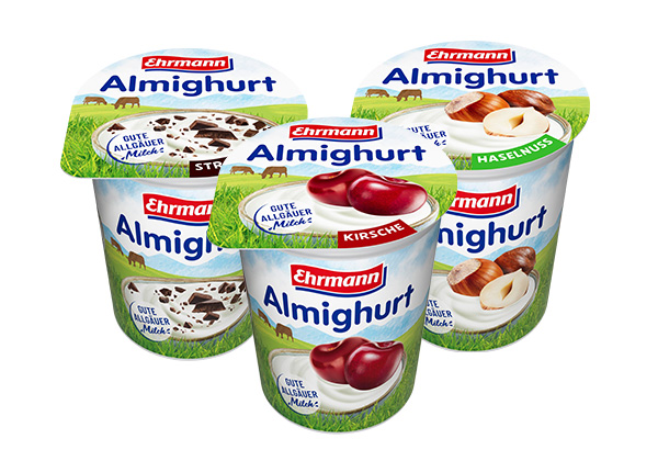 Ehrmann Almighurt, versch. Sorten