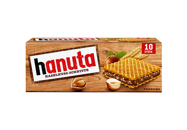 Hanuta Haselnuss-Schnitten