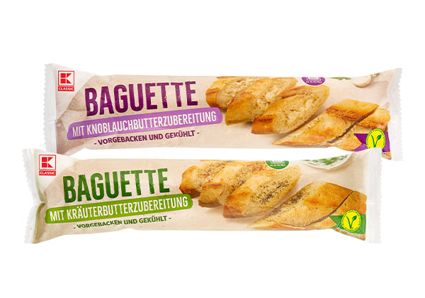 K-Classic Baguette, versch. Sorten