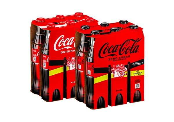 Coca-Cola oder Fanta Erfrischungsgetränk, versch. Sorten