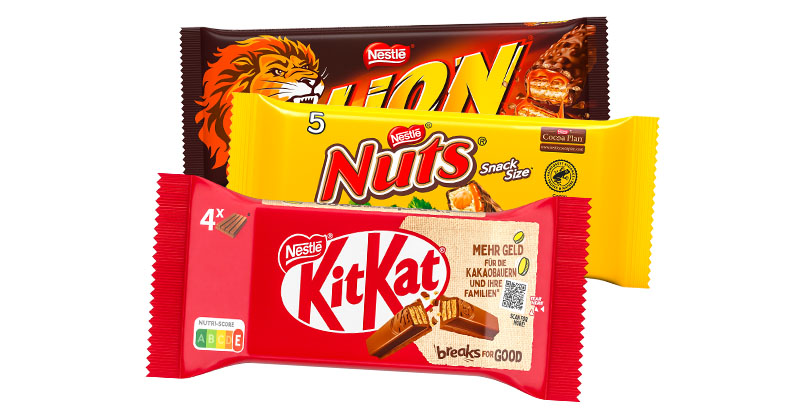 Lion, Nuts oder Kitkat Schokoriegel, versch. Sorten