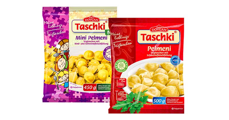 Dovgan Taschki Teigtaschen, versch. Sorten