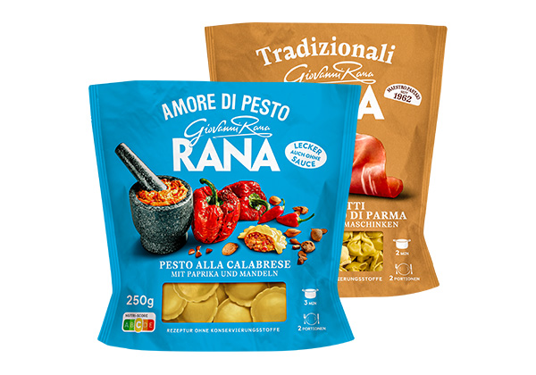 Giovanni Rana Tradizionali oder Amore di Pesto, versch. Sorten