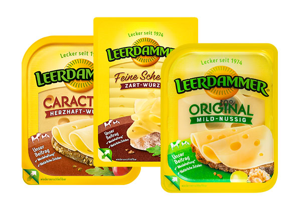 Leerdammer Holl. Schnittkäse, versch. Sorten