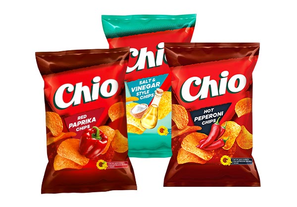 Chio Chips, versch. Sorten