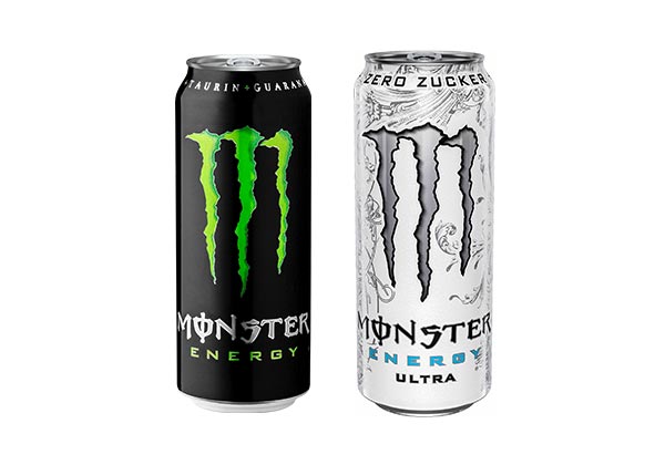 Monster Energy Drink, versch. Sorten