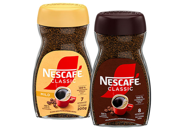 Nescafé Classic oder Classic Mild