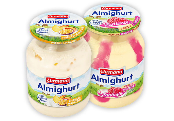 Ehrmann Almighurt, versch. Sorten
