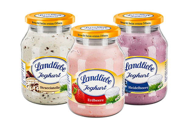 Landliebe Joghurt, versch. Sorten