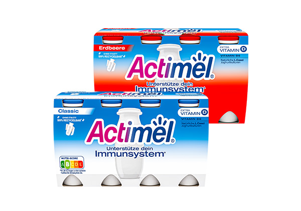 Danone Actimel, versch. Sorten