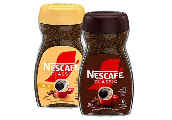 Nescafé Classic oder Classic Mild, versch. Sorten
