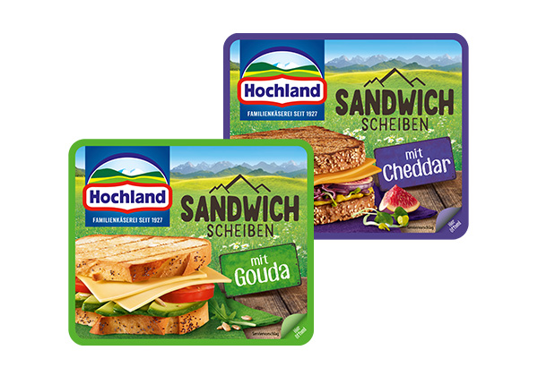 Hochland Schmelzkäse, versch. Sorten