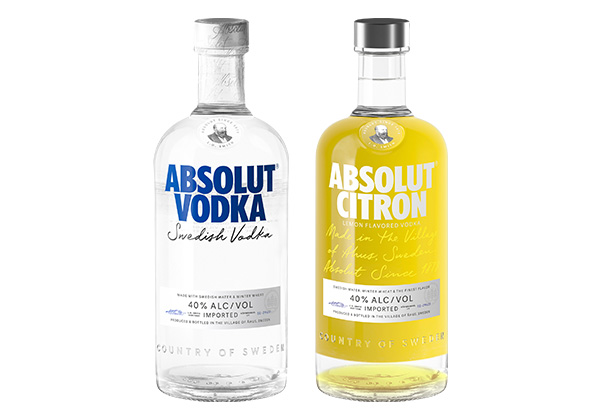 Absolut Vodka oder Citron