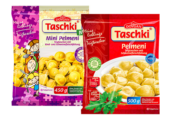 Dovgan Taschki Teigtaschen, versch. Sorten