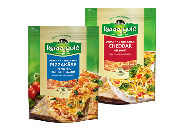 Kerrygold Orig. irisch. Pizzakäse oder Cheddar, versch. Sorten