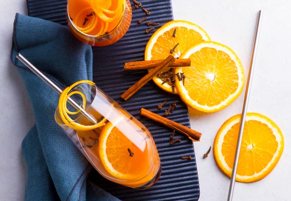 Rezept: Glüh-Gin