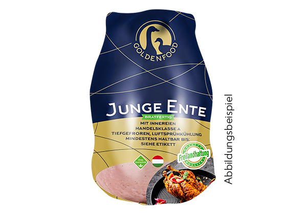 Junge Ente, Abbildungsbeispiel