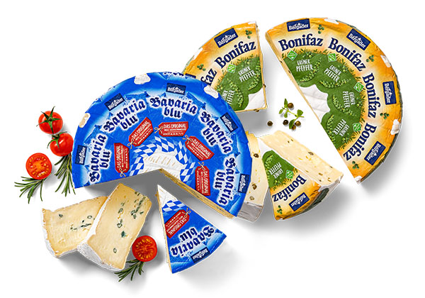 Bergader Bavaria blu oder Bonifaz***