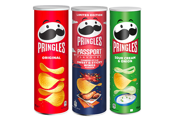 Pringles Chips, versch. Sorten