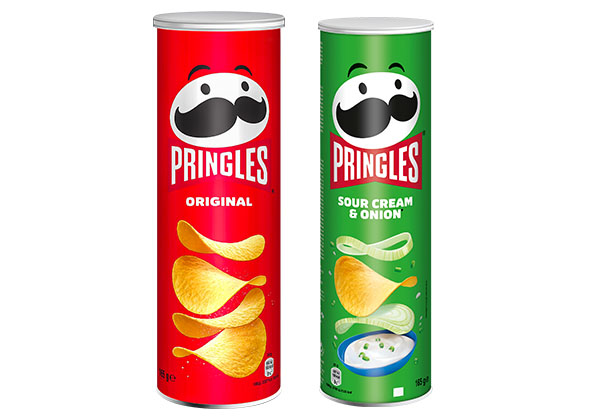 Pringles Chips, versch. Sorten