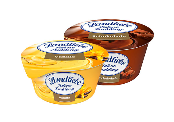 Landliebe Pudding, versch. Sorten