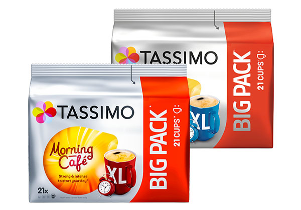 Jacobs Tassimo Kaffee-Kapseln, versch. Sorten