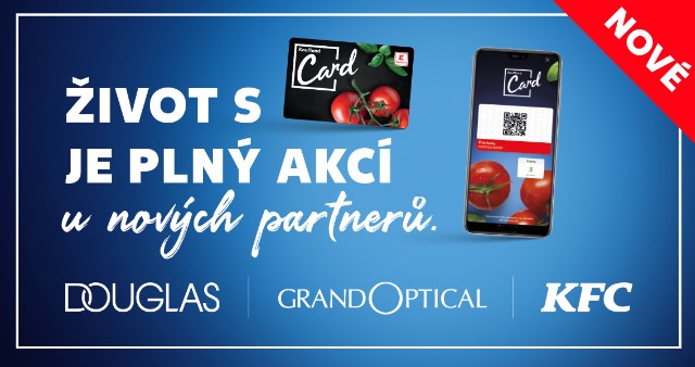 Život s Kaufland Card je plný akcí u nových partnerů.
