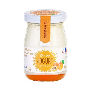 Jihočeský jogurt ve skle