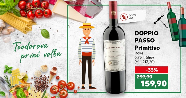 Teodorova první volba - Doppio Passo Primitivo