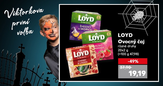 Viktorkova první volba - Loyd - Ovocný čaj