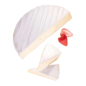 Brie - Sýr s bílou plísní na povrchu