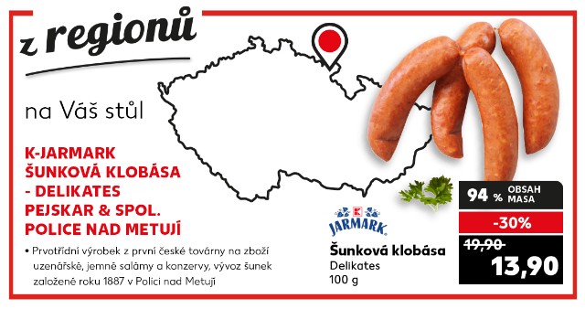 K-Jarmark - Šunková klobása