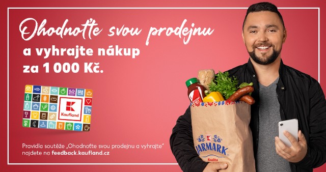 Ohodnoťte svou prodejnu a vyhrajte nákup za 1000 Kč.