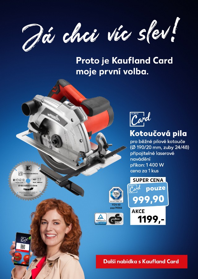 Kaufland Card je moje první volba.