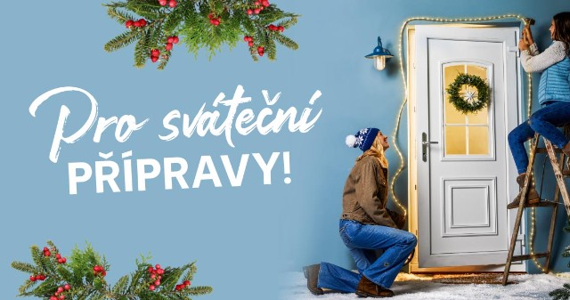 Pro sváteční přípravy.