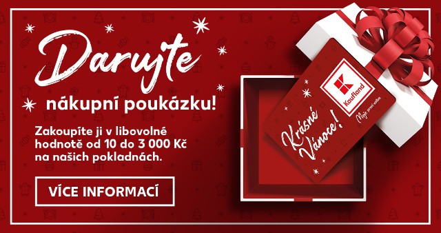 Darujte nákupní poukázku!