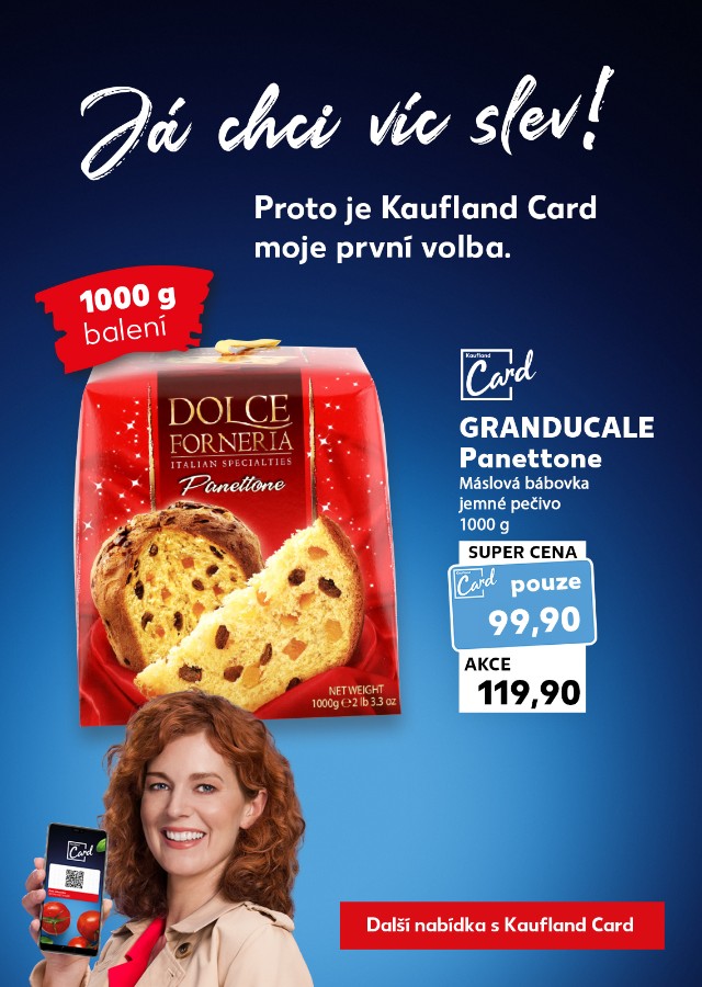 Já chci více slev! - Proto je Kaufland Card moje první volba