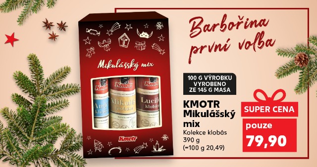 Barbořina první volba - Kmotr - Mikulášský mix