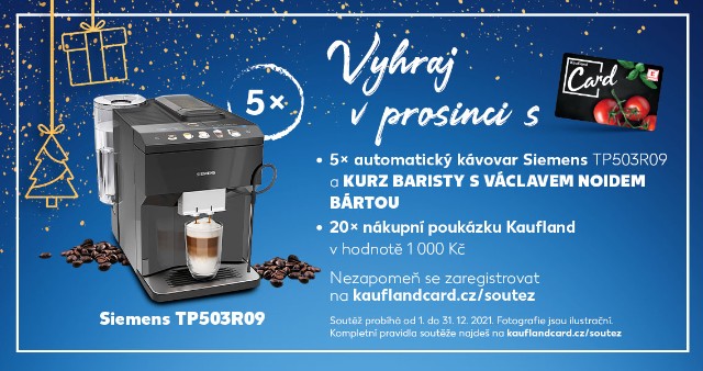 Vyhraj v Prosinci s Kaufland Card.
