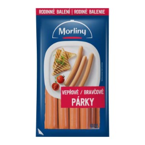 Morliny - Vepřové párky XXL
