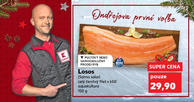 Ondřejova první volba - Losos