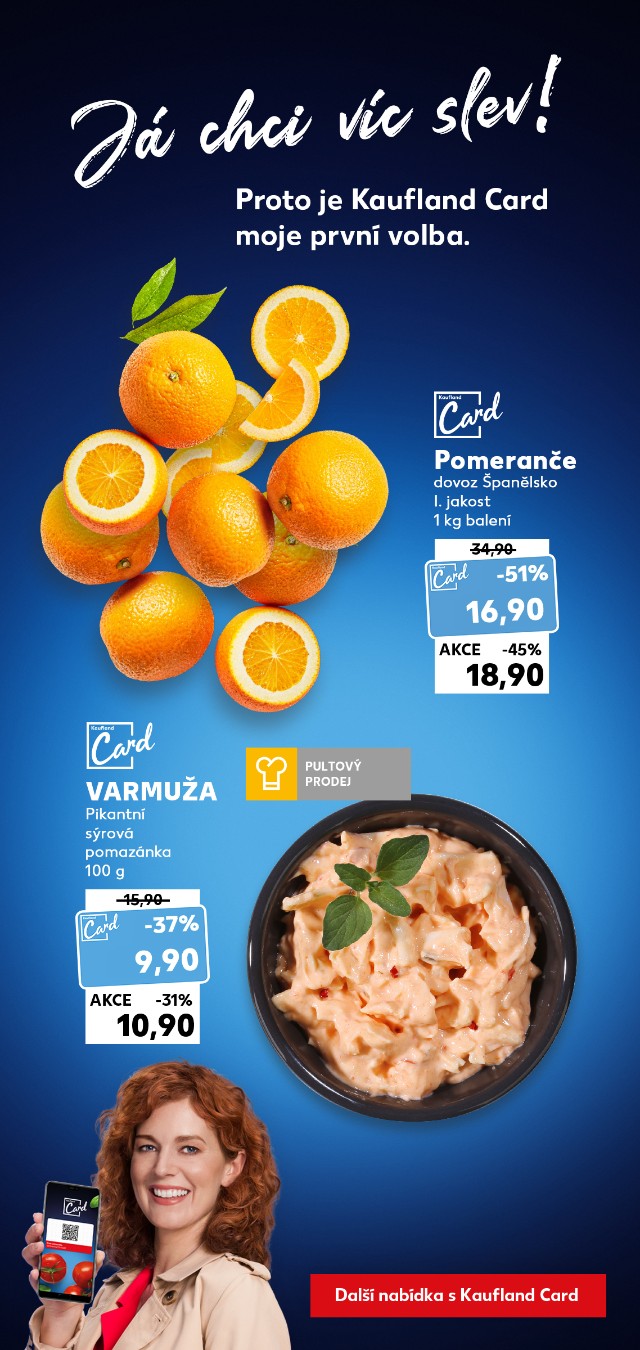Já chci víc slev - Proto je Kaufland Card moje nová volba.