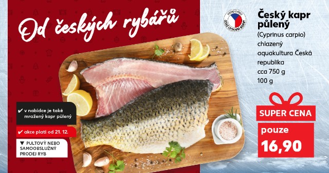 Od českých rybářů - Český kapr půlený