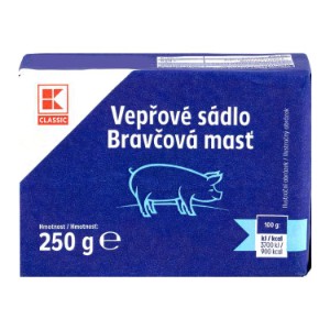 K-Classic - Vepřové sádlo