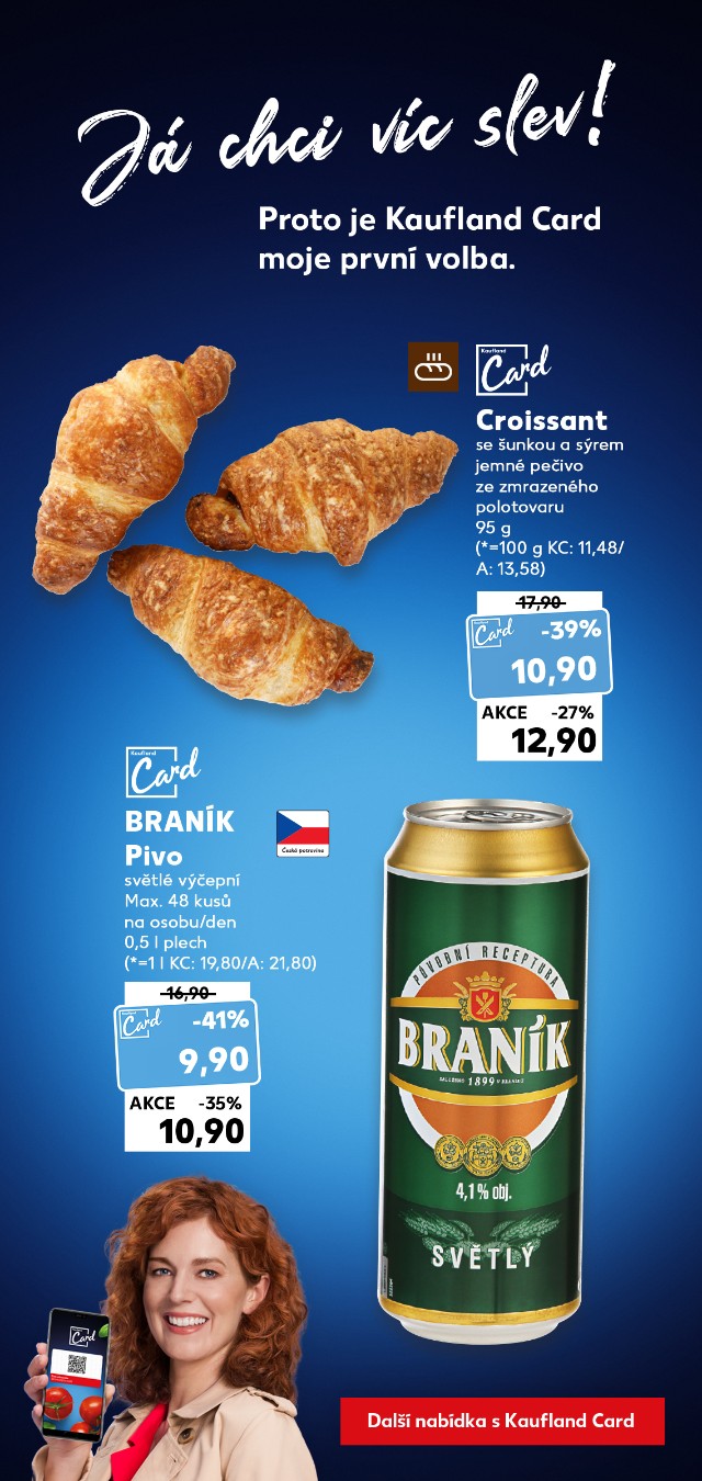 Já chci víc slev - Proto je Kaufland Card moje nová volba.