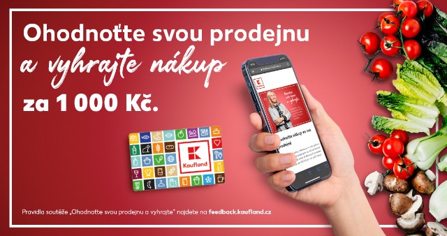 Ohodnoťte svou prodejnu a vyhrajte nákup za 1000 Kč.
