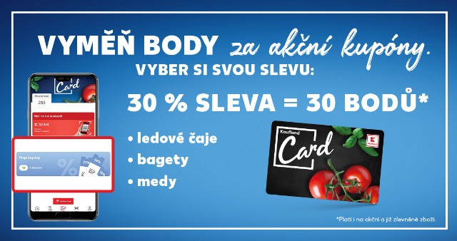 Vyměň body za akční kupóny.