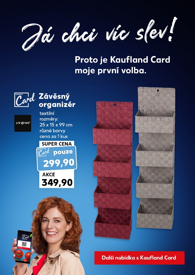 Kaufland Card je moje první volba.