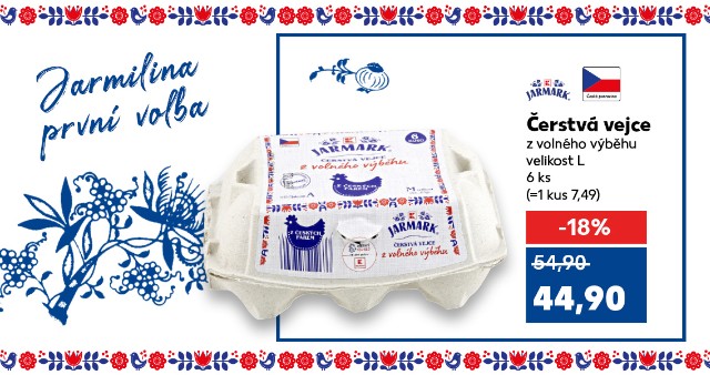 Jarmilina první volba - Čerstvá vejce